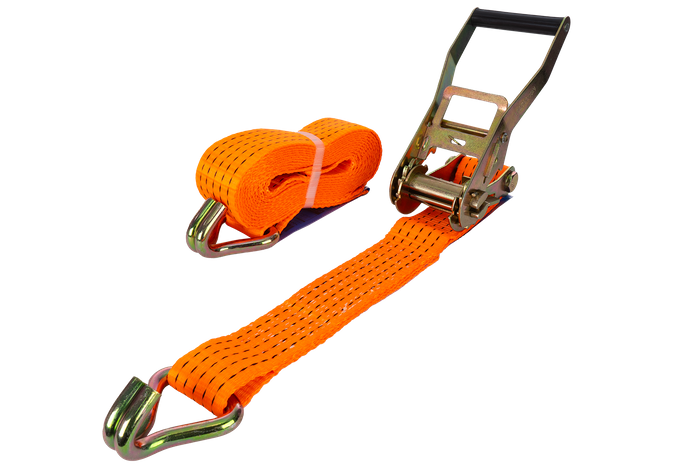 Cinghia di trasporto UNITRAILER arancione da 5 m/50 mm/5 t con tenditore
