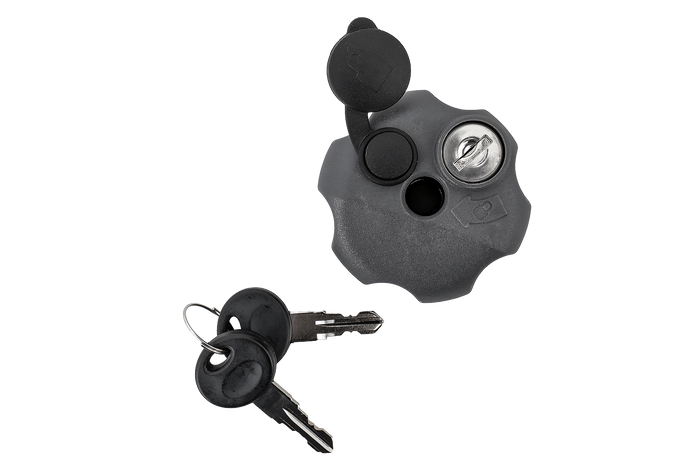 Pomello di sicurezza M10 con serratura e chiavi K009