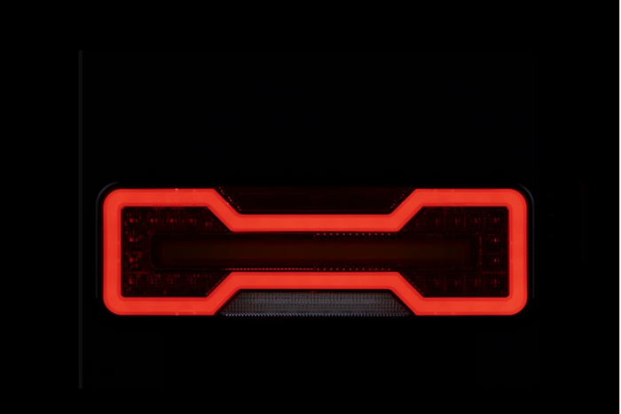 Luci posteriori TruckLED L1871+L1872 LED NEON DYNAMIC, cavo da 0,35 m, 6 funzioni, sinistra+destra
