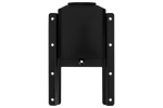 Valvola a saracinesca nera per scivolo per cereali UNITRAILER per rimorchi agricoli 250x355mm
