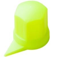 Protezione in giallo per bulloni ruote auto F32 Neon, segnalatore