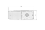 Copertura fanale posteriore FRISTOM FT-007K 3 funzioni universale