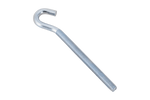 Gancio da cantiere DROMET HZ M6x100 con estremità aperta (piegata)