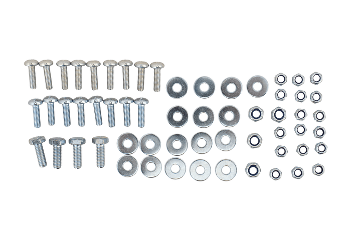 Set di viti per il montaggio della copertura in alluminio MARCOPOL