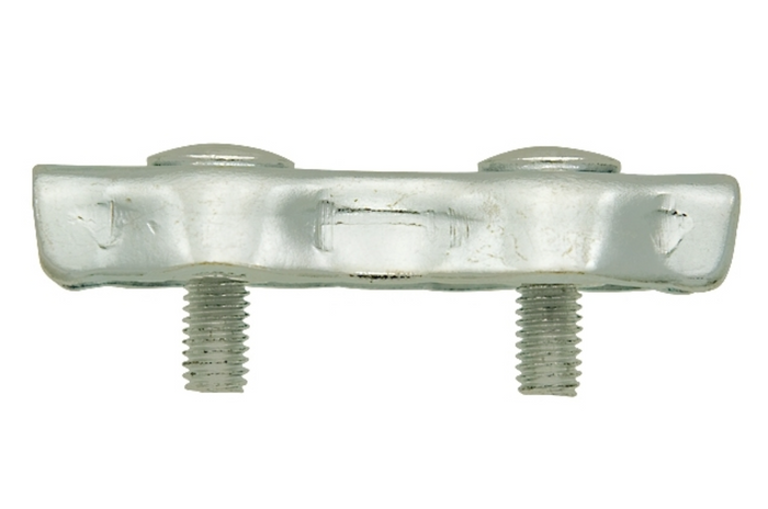 Morsetto a doppia sella DROMET ZLS.4 per corde da 4 mm