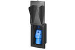 Presa a muro CEE ProPlus 373505BK, esterna, 160×100 mm, nera
