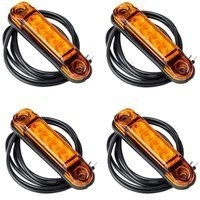 Set di quattro luci di posizione universali sottili a LED HORPOL LD 2328