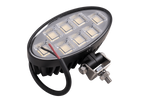 Faro da lavoro a LED con riflettore TT TECHNOLOGY NERO TT.13417 160xLED 8900lm ovale