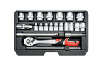 YATO YT-38561 Set di utensili da 3/8" 22 pezzi.