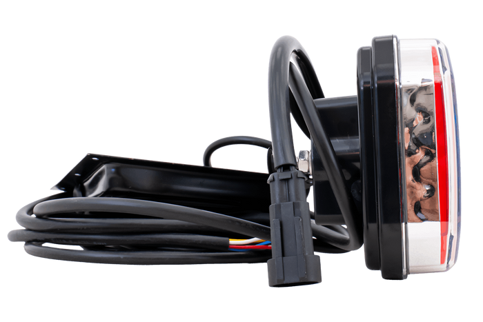 WAŚ W150DD Fanale posteriore a LED 6 funzioni universale 