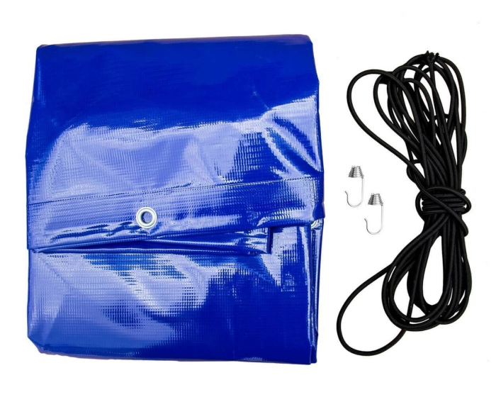 OUTLET Telone di copertura piana UNITRAILER per rimorchio 200x125cm RIMORCHIO DA GIARDINO 201 KIPP