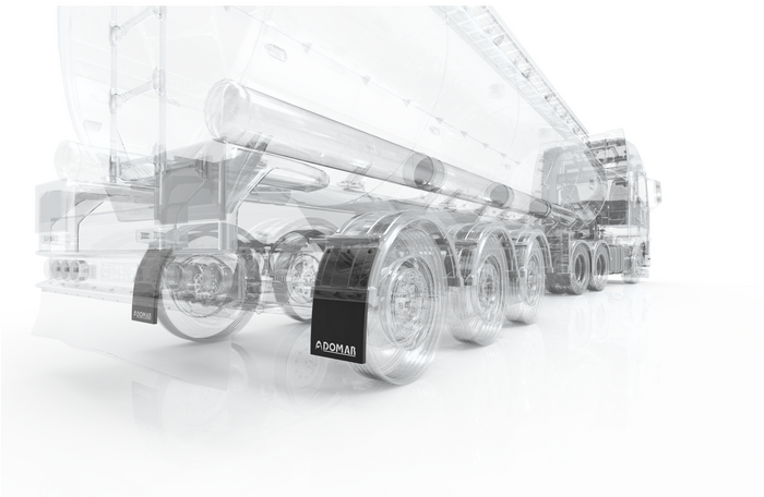 DOMAR DK5015 parafango parafango 420/700mm