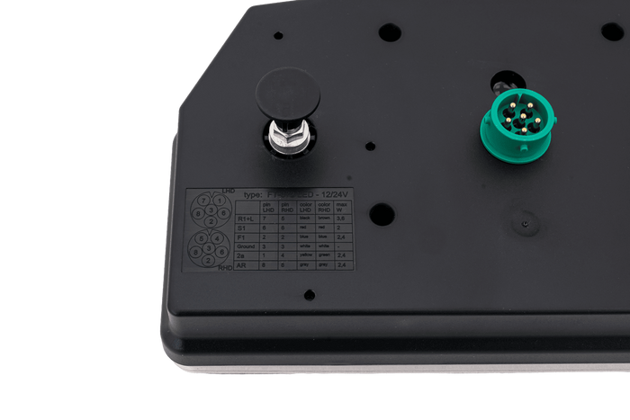 Fanale posteriore FRISTOM FT-372 LED 6 funzioni destro