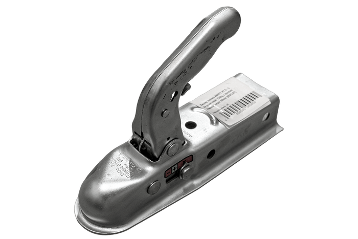 Gancio di traino a sfera OUTLET KNOTT K7.5-L per rimorchio da 750 kg con timone quadrato da 60 mm