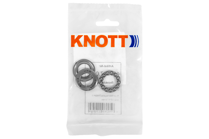 Cuscinetto per ruota di supporto KNOTT TK60/ATK60 30x17mm