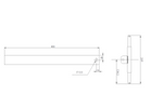 Rullo basculante laterale a due rulli tubo 40 mm carello porta barca