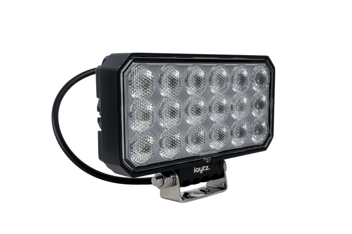 Faro da lavoro a LED con riflettore LAYTZ LY7305, 72 LED, 7000 lm, rettangolare