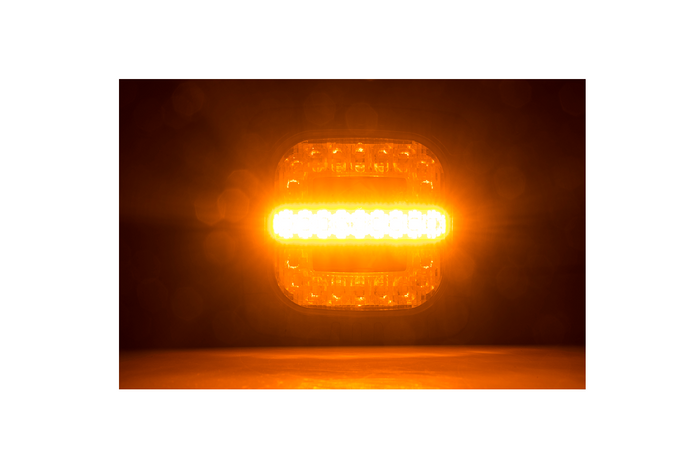 Faro anteriore a LED HORPOL ROCA LZD 2806 a 2 funzioni, universale con supporto