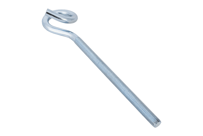 Gancio da cantiere DROMET HOH M12x260 con estremità oscillante