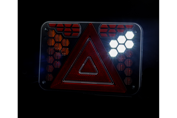 Fanale posteriore a LED HORPOL LZD 3215 con 7 funzioni rimanenti