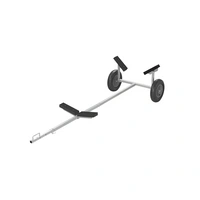 Carrello scorrevole ProPlus 740024CR per il trasporto di imbarcazioni leggere, pontoni da 70 kg