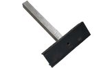 Supporto laterale piatto OUTLET UNITRAILER, lunghezza 30 cm, altezza 40 cm, per rimorchio per barca, GRIGIO