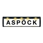 Cornice targa con illuminazione a LED ASPOCK FLEXLED 12V cavo 0,8m