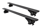 Barre portatutto Inter Pack Virgo IR 135 (G2) con binari integrati (nero)