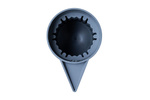 Coperchio a vite grigio alto F33 indicatore tir