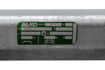 Asse AL-KO OPTIMA non frenato per rimorchio 750kg 1200mm 1630mm 4x100
