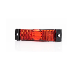 Faro di posizione a LED FRISTOM FT-017 C, rosso, universale