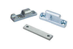 Cerniera laterale con maniglia e rondella WINTERHOFF BSCH 40-1+BSCHG 40-A+BSCHG 40-A montaggio laterale rimorchio completo