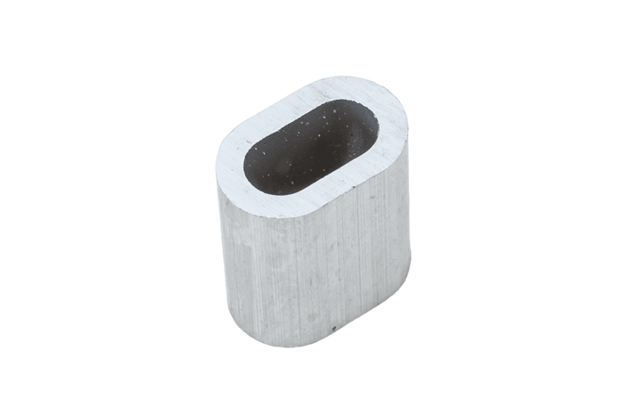 Connettore in alluminio per corde DROMET ZLA.6, manicotto per corde da 6 mm