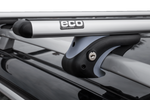 Eco Alubase 150 - portapacchi universale in alluminio per barre portatutto