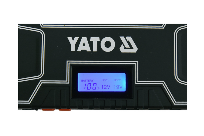 Power bank YATO YT-83082 da 12000 mAh con display LCD