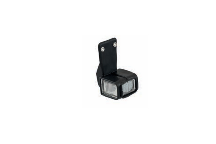 Faro di posizione a LED ASPÖCK SUPERPOINT IV, sospensione destra