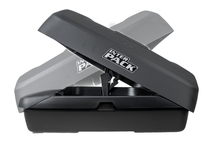 Box da tetto Inter Pack Monsun S, nero opaco