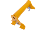 Cuneo di bloccaggio universale giallo PRAMAR Radstopper VDI 2700 per carro attrezzi