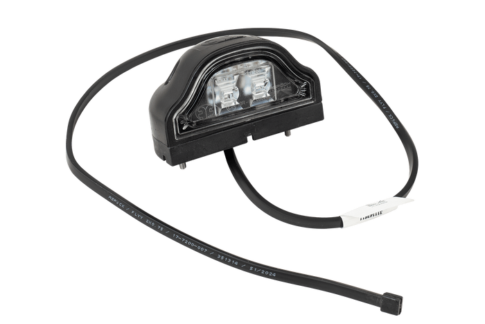 Luce per targa di rimorchio Aspöck Regpoint  LED 0,8 m