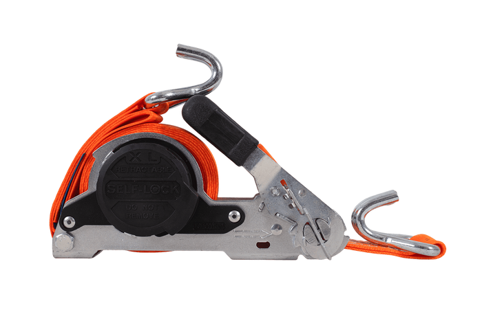 Nastro trasportatore automatico retrattile FACTY 5m/35mm/1t arancione