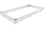 Sponde laterali in alluminio BIS H-300 per rimorchi CARPLATFORM 6021 e UNIPLAT 600/3