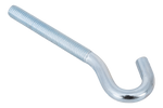 Gancio da cantiere DROMET HZ M8x100 con estremità aperta (piegata)
