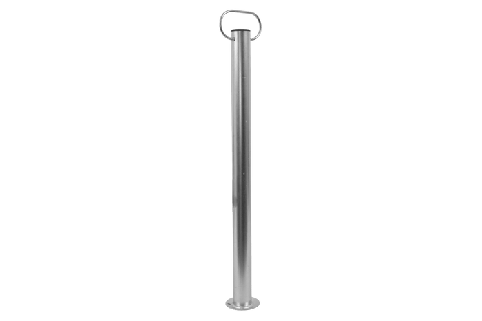 UNITRAILER MS 0019-700 supporto fisso per rimorchio pianale da 150 kg 48 mm 700 mm