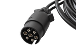 Cablaggio rimorchio impianto elettrico ASPÖCK 5 m 7 PIN baionette 2x 5 PIN
