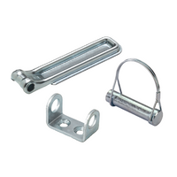 Cerniera laterale con maniglia e bullone WINTERHOFF BSCH 10-17-220+BSCHG 10-17-B+BSCHG 10-17-B montaggio laterale rimorchio completo