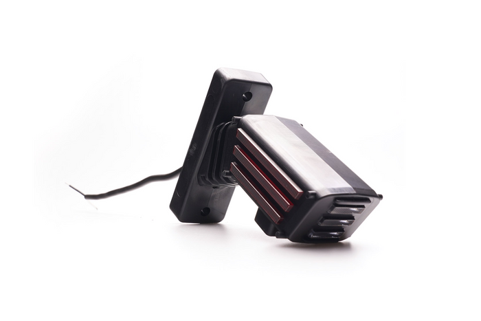 Faro di posizione destro a LED SPOT WAŚ 2550P W297.3.1 su braccio corto