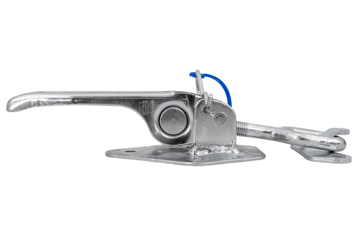 Gancio laterale con fissaggio STEELPRESS ZB-15A+Z-15, chiusura eccentrica completa del lato del rimorchio