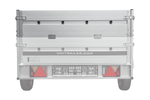 Sponde laterali in alluminio BIS per i rimorchi UNITRAILER GARDEN 264 KIPP ALU e 264/2 KIPP ALU