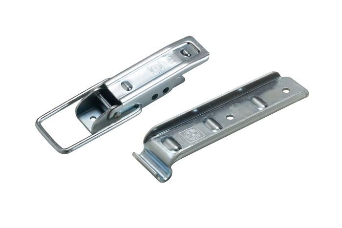 Gancio laterale con chiusura WINTERHOFF BV 10-2 + BVG 10-A chiusura laterale completa del rimorchio