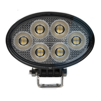 Riflettore per lampada da lavoro a LED TT TECHNOLOGY TT.13325 24xLED 1920lm ovale